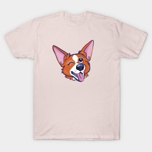 Corgi Dog Design T-Shirt